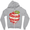 you are the apple of my eye Zipper Hoodie