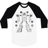 assemble megazord 3/4 Sleeve Shirt