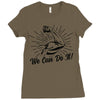 We Can Do It! Ladies Fitted T-Shirt