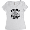 mugatu gym suit Women's Triblend Scoop T-shirt