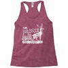 I Like Big Bucks And I Cannot Lie Racerback Tank