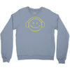 smiley dj techno,club,dance,music,rave retro Crewneck Sweatshirt