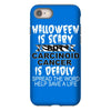 halloween is scary but carcinoid cancer is deadly spread the word help iPhone 8 Case