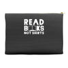 read books not shirts Accessory Pouches