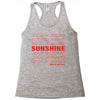 Good Morning Sunshine Racerback Tank