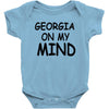 georgia is my mind Baby Bodysuit