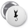 Grabing Cat Pin-back button