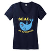 seal of approval Women's V-Neck T-Shirt