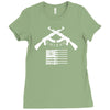 chicago chiraq murder town capital Ladies Fitted T-Shirt