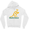wallabies gold logo Zipper Hoodie