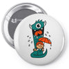 monster pet Pin-back button
