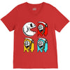 pac skull copy V-Neck Tee