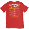 September Girl Facts Libra V-Neck Tee