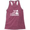 not at the table carlos hangover Racerback Tank