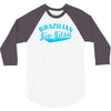brazilian jiu jitsu  mma boxen fight 3/4 Sleeve Shirt