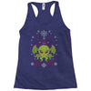 Merry Cthulhu Christmas Ugly Cool T shirts Racerback Tank