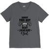 sorry this guy is already taken by a super sexy  january girl V-Neck Tee