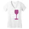 husband for wine Women's V-Neck T-Shirt