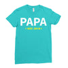 papa Ladies Fitted T-Shirt