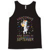 Unicorns are born in September Tank Top