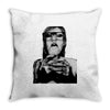 ice cream girl Throw Pillow