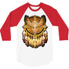 native owl 3/4 Sleeve Shirt