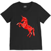 Unicorn Art V-Neck Tee