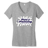 pete's painting Women's V-Neck T-Shirt
