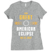 Great American Solar Eclipse 2017 Ladies Fitted T-Shirt