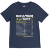 December Girl Facts Sagittarius V-Neck Tee