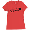 pin love Ladies Fitted T-Shirt