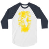 badger crest 3/4 Sleeve Shirt