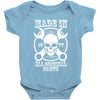 made in legend 1977 live forever all original parts Baby Bodysuit