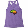 time leaves Racerback Tank
