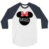 Mr. and Mrs. Matching 3/4 Sleeve Shirt