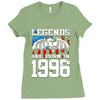 legends are born in 1996 hoodie 5 Ladies Fitted T-Shirt
