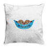 Two Peas In a Pod Twin Chocolate Baby Boys Throw Pillow