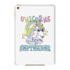 unicorns are born in september cute unicorn iPad Mini 4