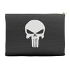 the punisher skull head Accessory Pouches