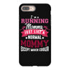 running mommy white iPhone 8 Plus