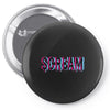 scream 3d Pin-back button