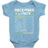 December Girl Facts Sagittarius Baby Onesie