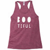 boo tiful halloween Racerback Tank