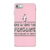 one by one penguins stealing iPhone 7 Case