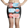 Women's March Stand Unite Fight Mini Skirts