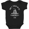 don't tread on me Baby Bodysuit