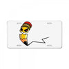 pencil monster License Plate
