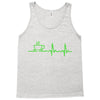 morning coffee heatbeat ekg Tank Top