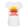 five more minutes Maternity Scoop Neck T-shirt