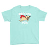 rescued by pug1 Youth Tee
